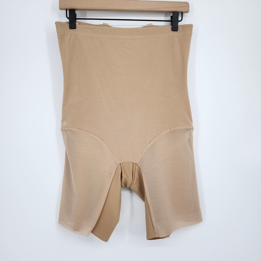 Honeylove Women SuperPower Short XL Sand High Waisted Compression Shapewear - Picture 6 of 9
